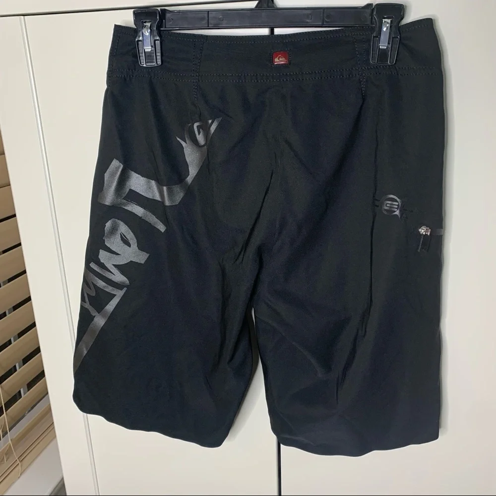 Men’s Quiksilver Black Out Logo Board Shorts